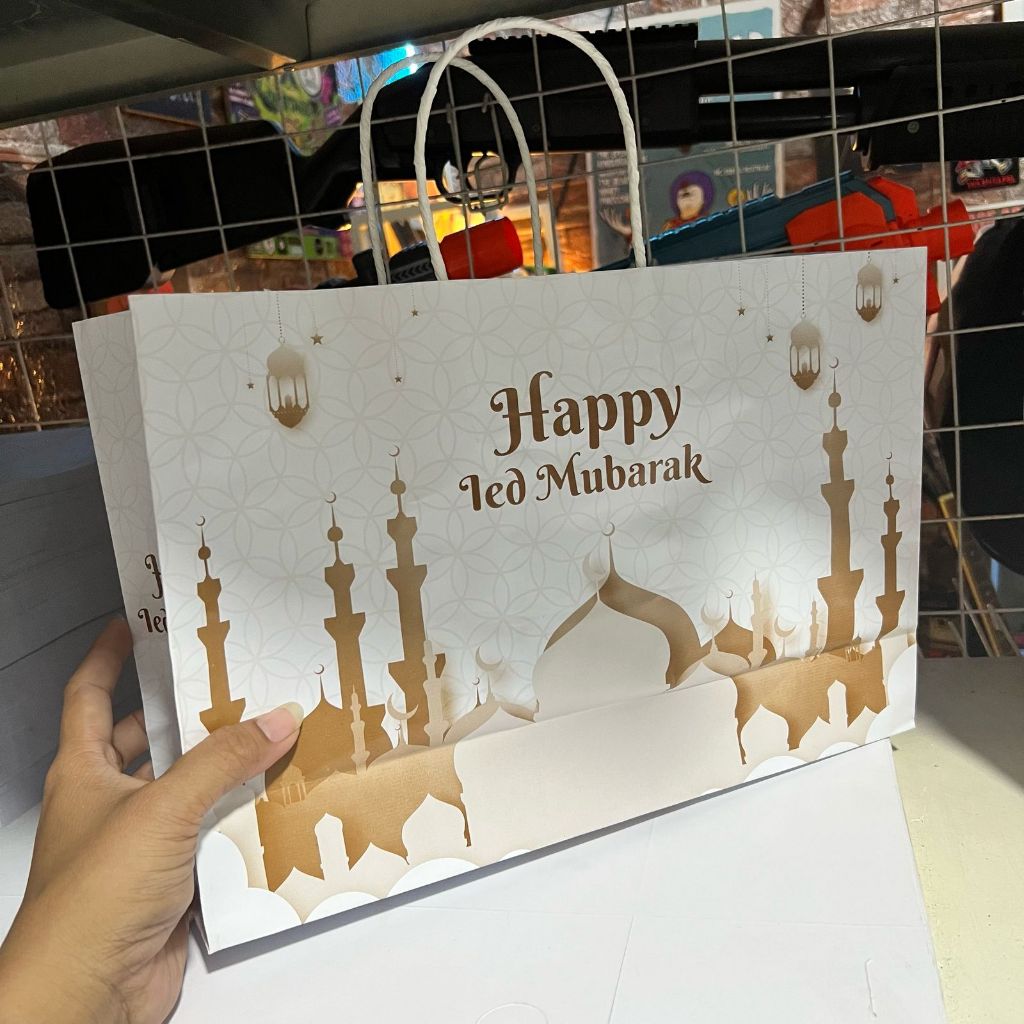 

PAPERBAG LEBARAN GOLD | PAPERBAG LEBARAN READY STOK | PAPER BAG PREMIUM