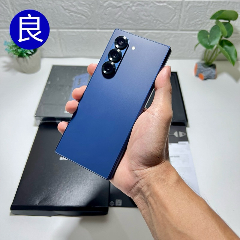 Samsung Galaxy Z Fold 6 12/256GB SEIN Navy Garansi Resmi Indo Fullset Ori Mulus Z Fold6 256 Bekas Se