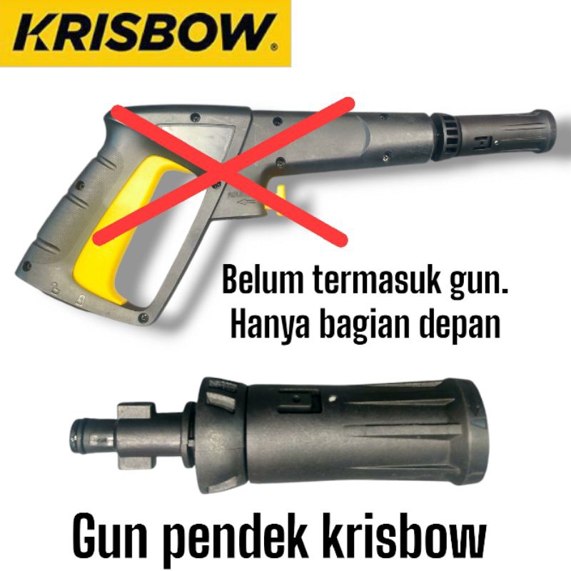 LANCE PENDEK KRISBOW / GUN JET CLEANER /GUN HIGH PRESSURE KRISBOW / TEMBAKAN JET CLEANER KRISBOW