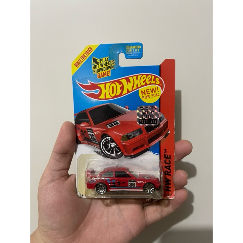BMW E36 M3 RACE HOT WHEELS CAR DIECAST
