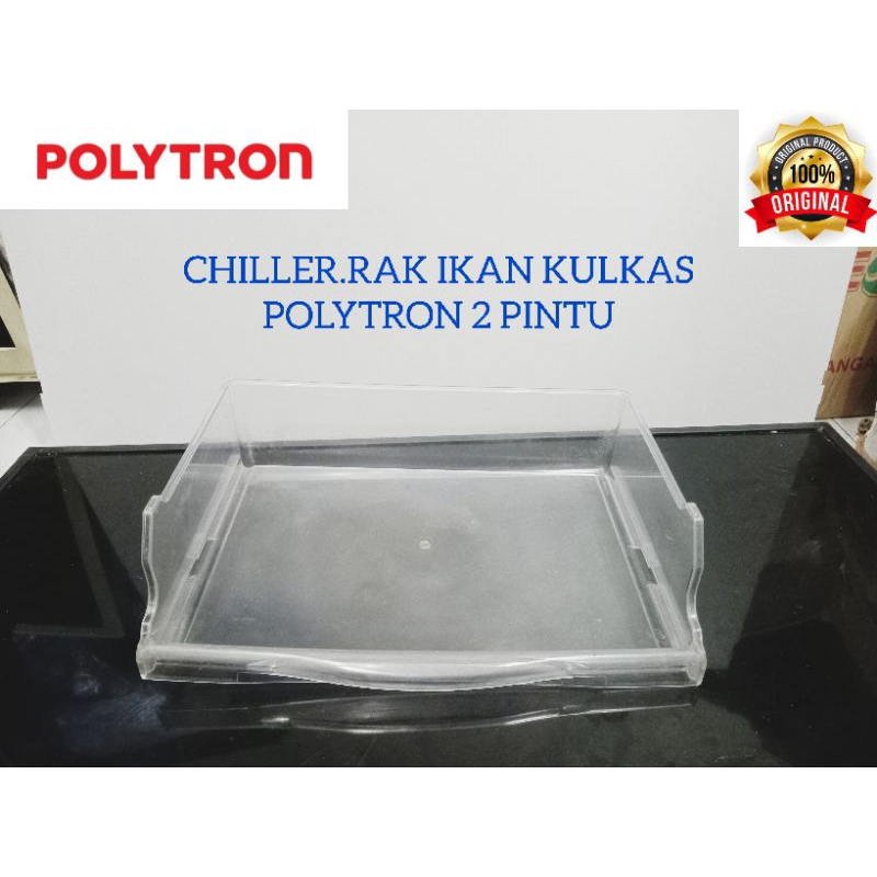 CHILLER.RAK IKAN/DAGING KULKAS POLYTRON 2 PINTU.SECOND ORIGINAL
