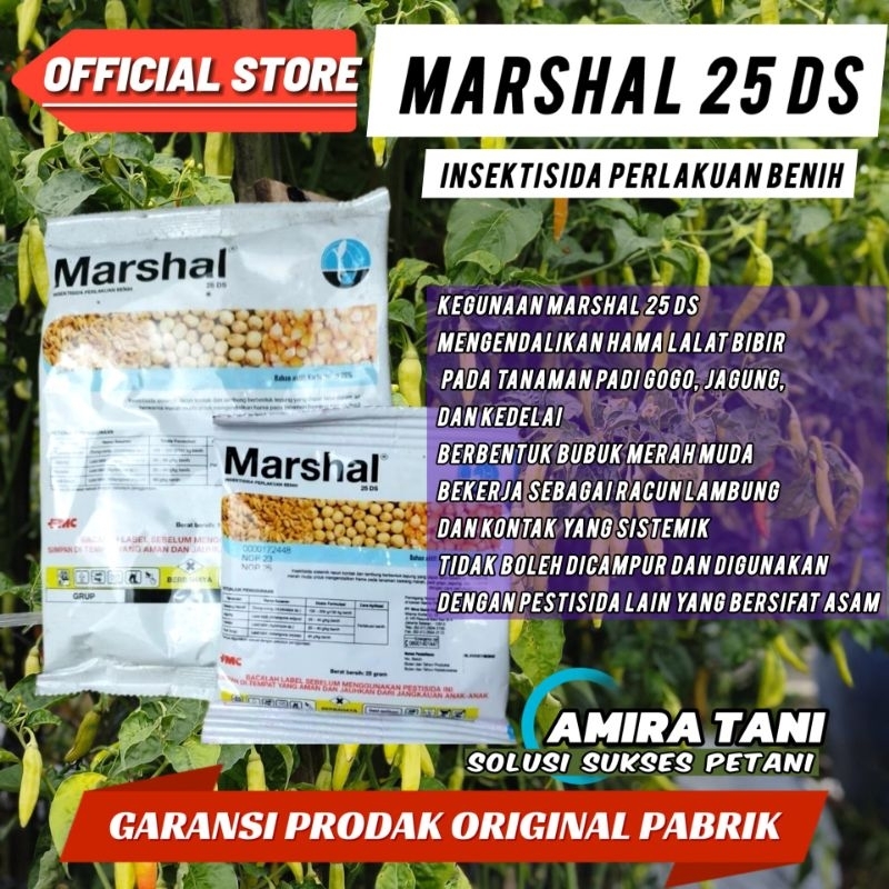 insektisida sistemik Marshal 25 ds bubuk