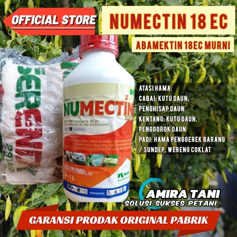 Insektisida numectin 1liter bonus kaos