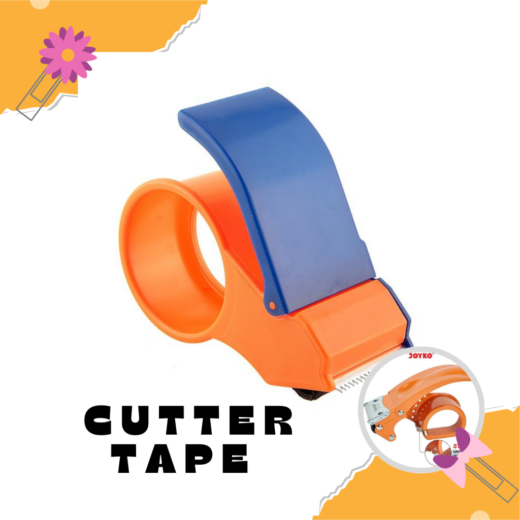 

Tape Cutter 3 INCH Tape Dispenser LAKBAN BESAR 3 INCH Pemotong Pita Perekat Joyko TD-3