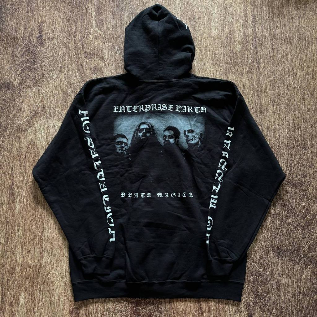 HOODIE BAND OFFICIAL ENTERPRISE EARTH - DEATH MAGIKZ ORIGINAL MERCHANDISE