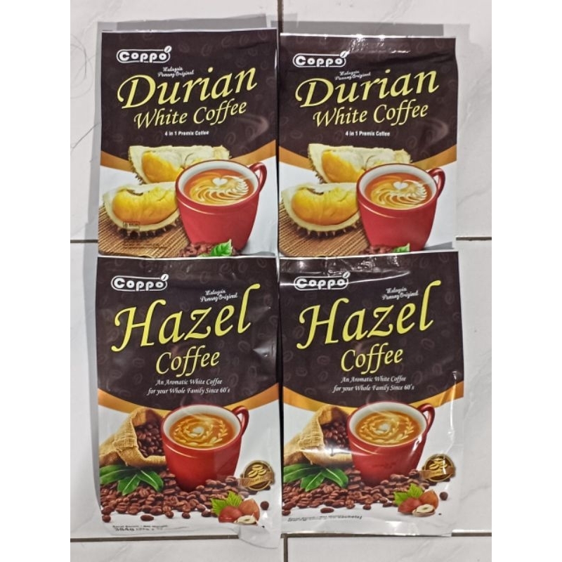 

Coppo Hazel Coffe / Coppo Durian White Coffe Malaysia Penang Original White Coffe