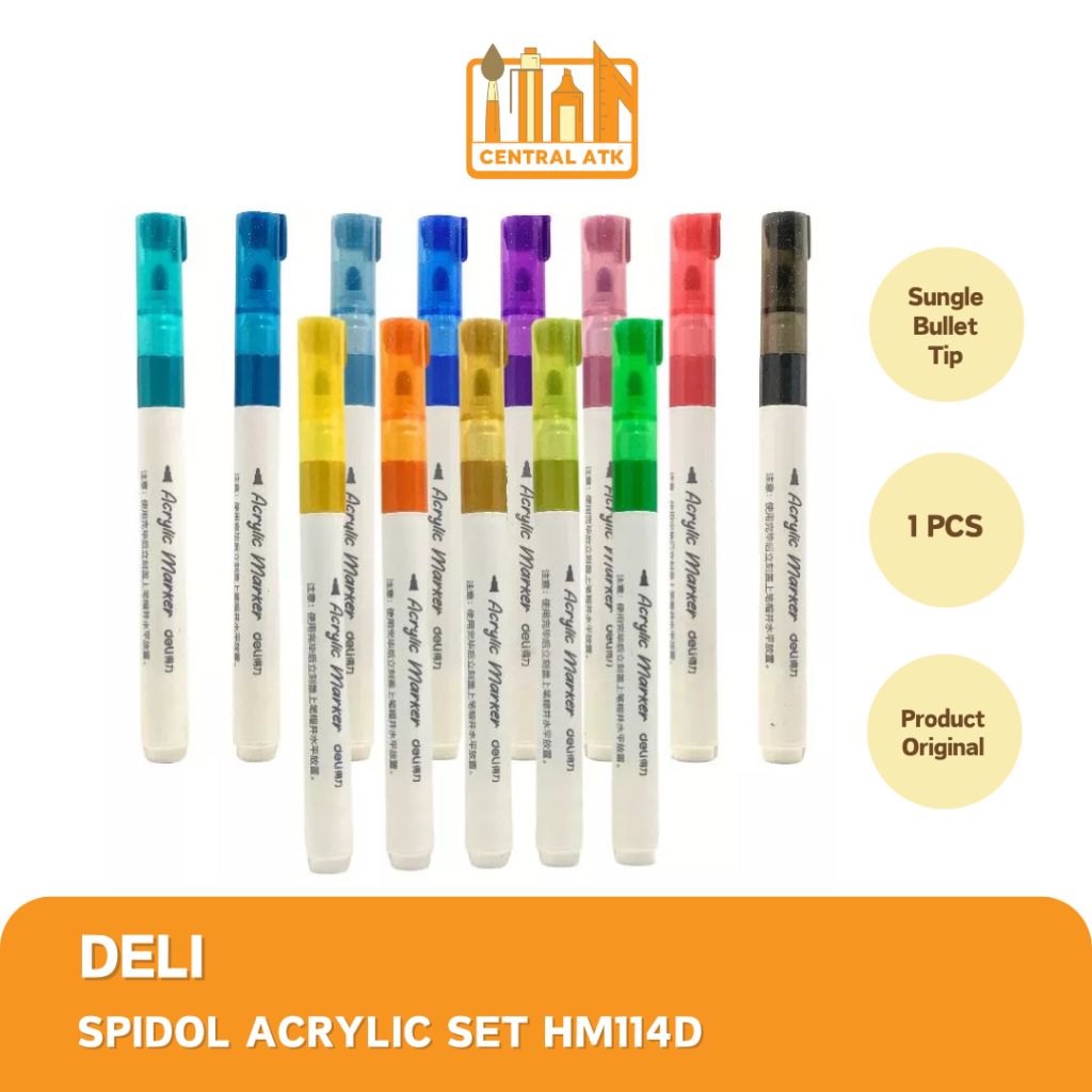 

DELI SPIDOL ACRYLIC HM114D (1 PCS)