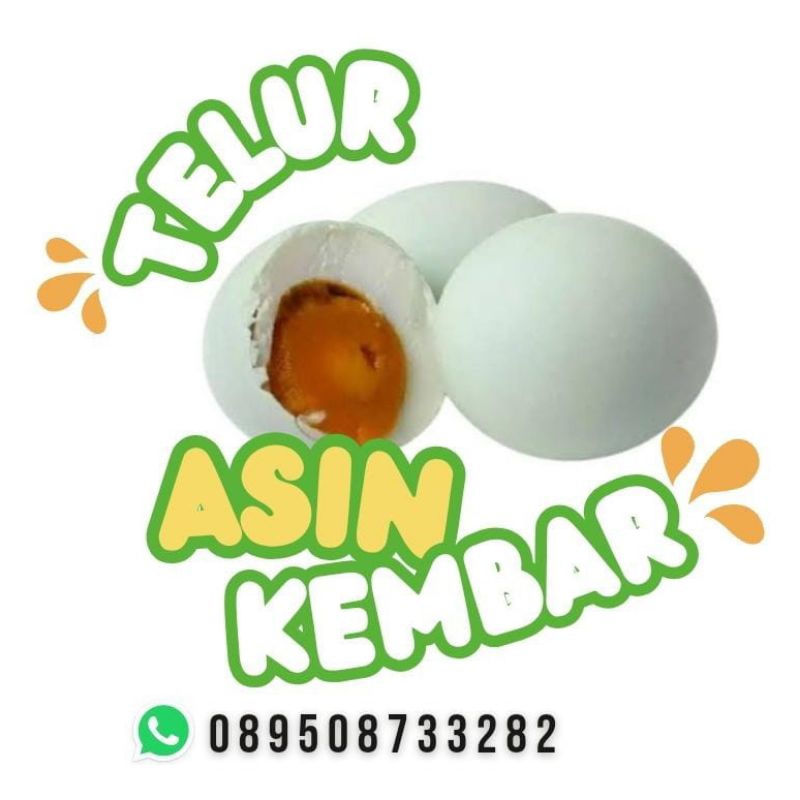 

TELUR ASIN KEMBAR HOMEMADE