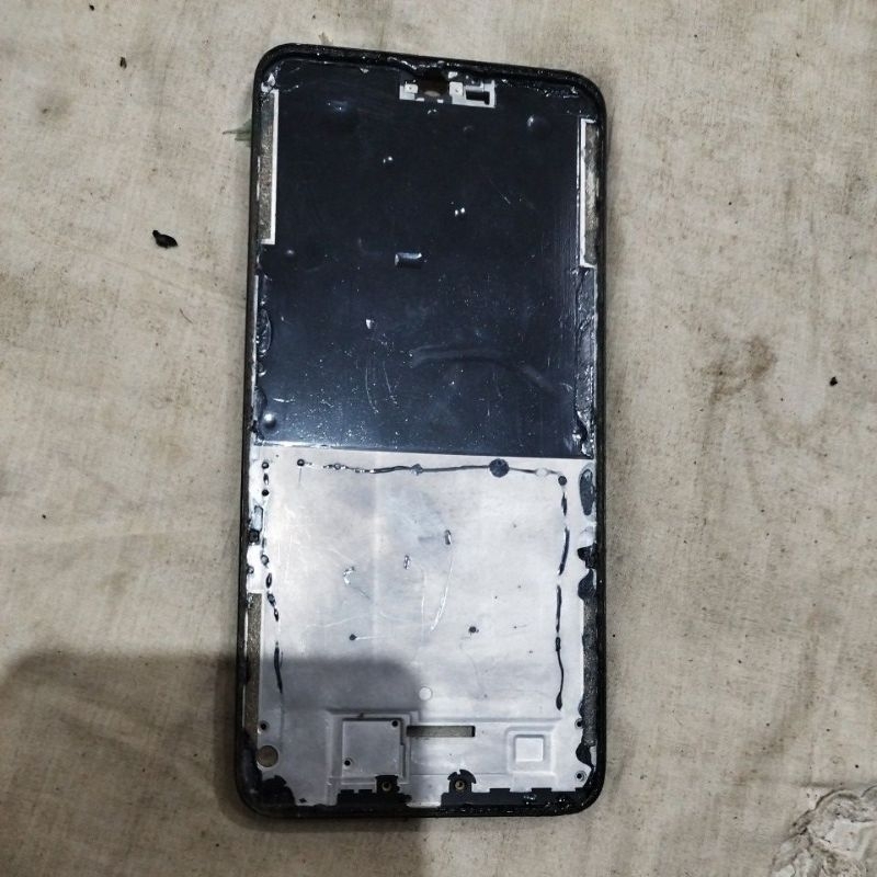FRAME DUDUKAN TATAKAN LCD REDMI 8 / 8A PRO MINUS BENGKOK ORIGINAL COPOTAN