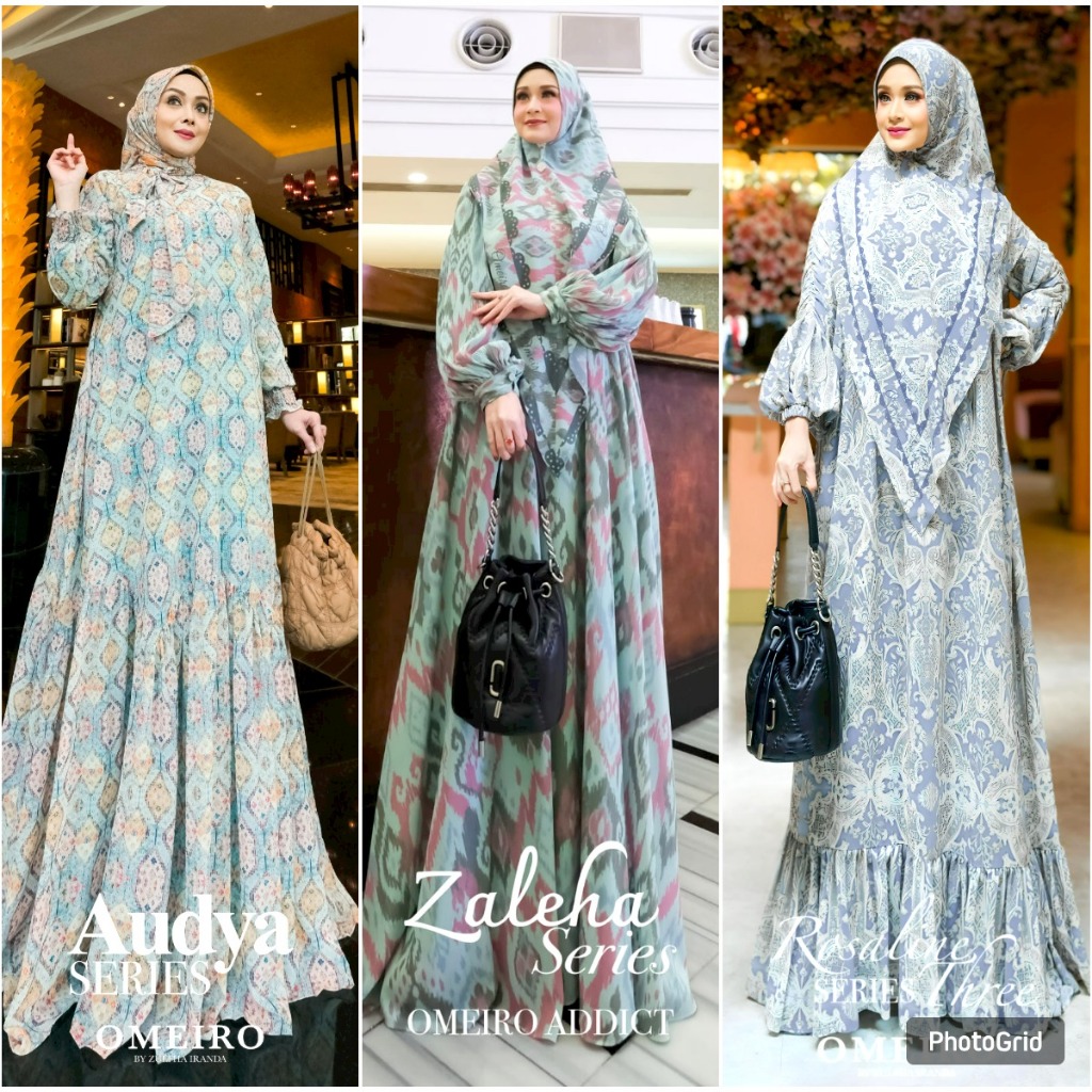 SALE Gamis Set Syari by OMEIRO AGOEST HANGGONO - dress terbaru Realpic ORIGINAL