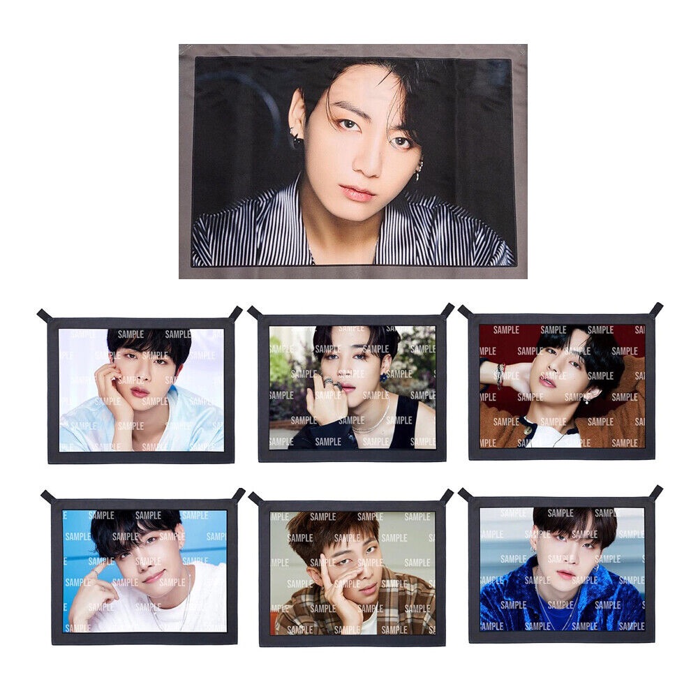 BTS BE OFFICIAL MERCH Fabric Poster Photo BARU