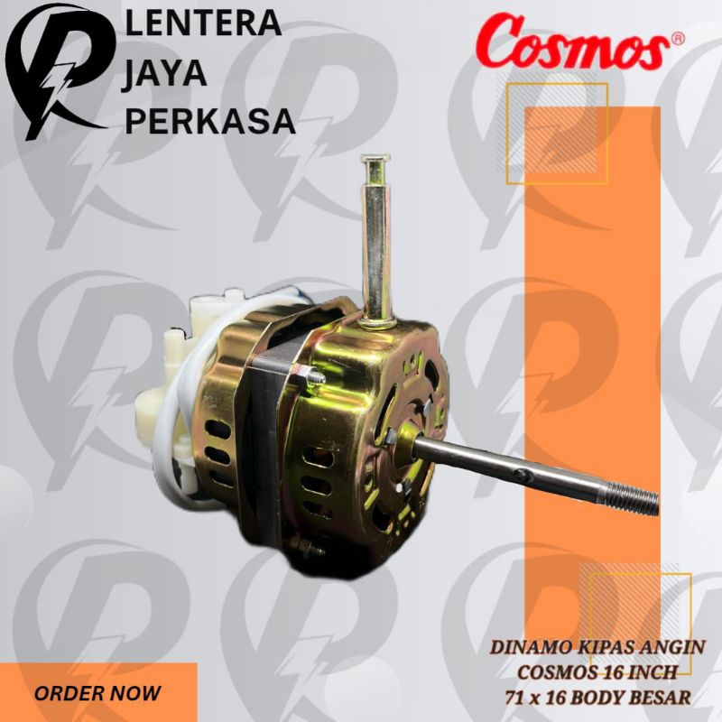 Dinamo Kipas Angin Cosmos 16-XDC / Mesin Kipas Angin 16 inch
