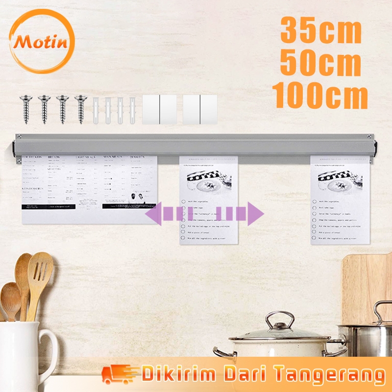 

35CM/50CM/100CM Menu Order Bill Receipt Holder Menu Menyimpan Alat Folder