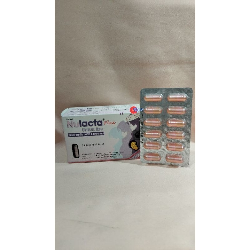 Nulacta Plus Strip 12 Kapsul-Nulacta Plus Box 60 Kapsul