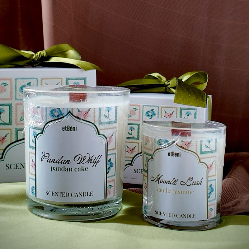 

etBeni Hampers Murah Lebaran Idul Fitri Aromatic Scented Candle | Majid Hampers