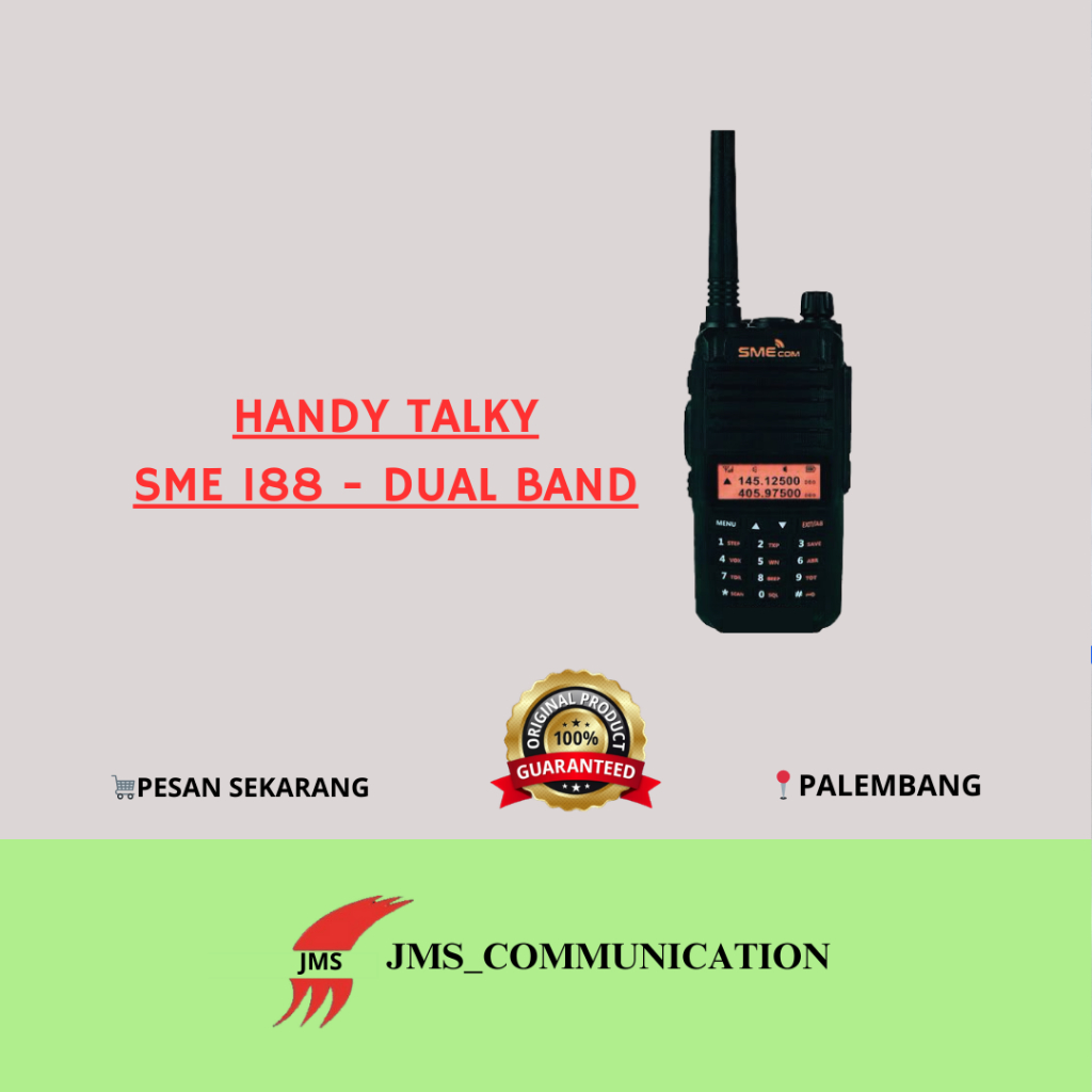 HT SME 188 Dual band VHF dan UHF