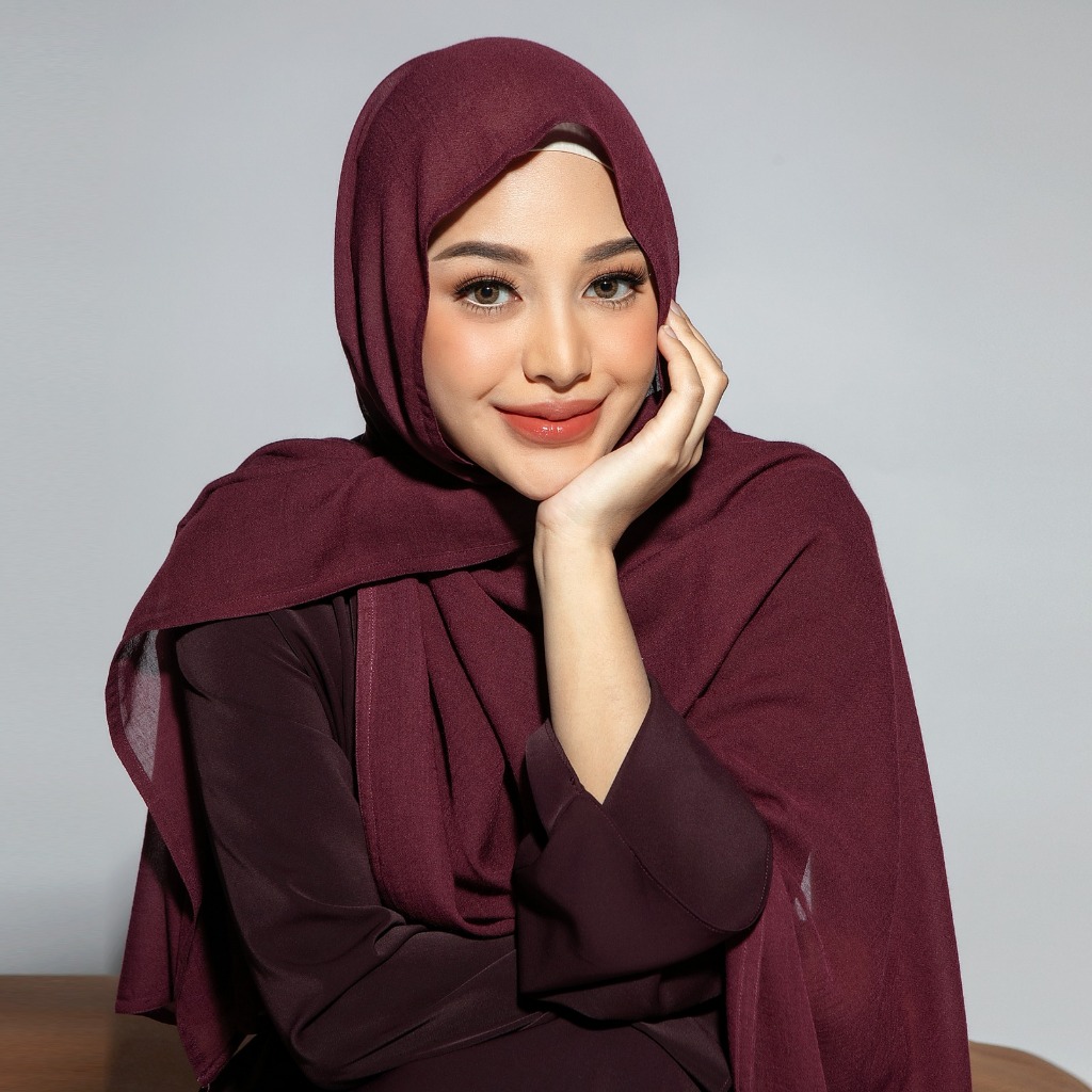 Lozy Hijab - Pashmina Voal Mima Shawl (Pashmina Bahan Arabian Voal)