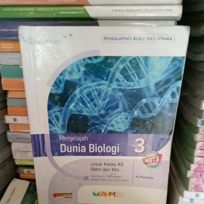 buku dunia biologi kelas 12 penerbit platinum AKM hots