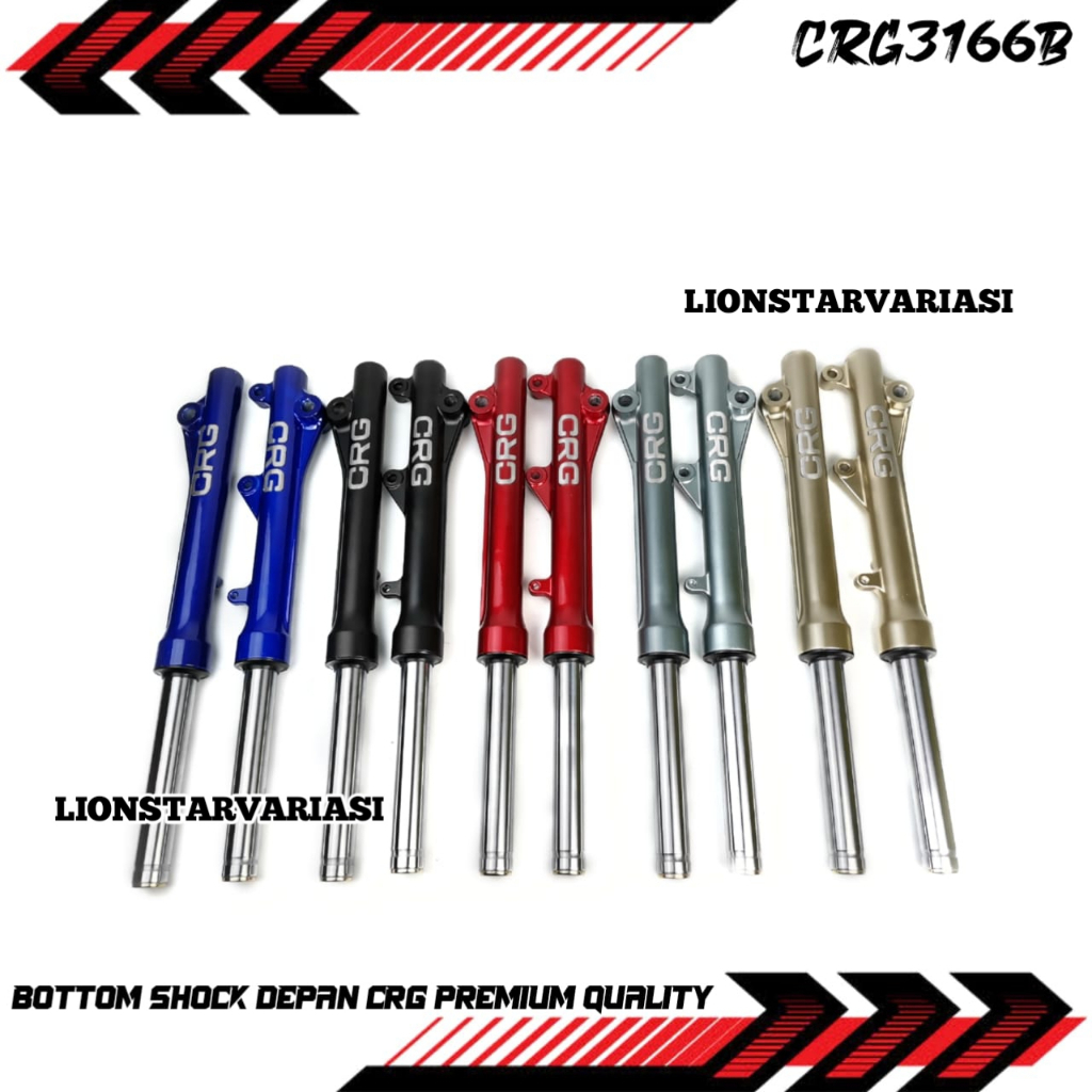 Shock Assy Depan CRG Shock Breaker Depan CRG Model Standar Motor Matic Beat Vario Scoopy Beat Deluxe