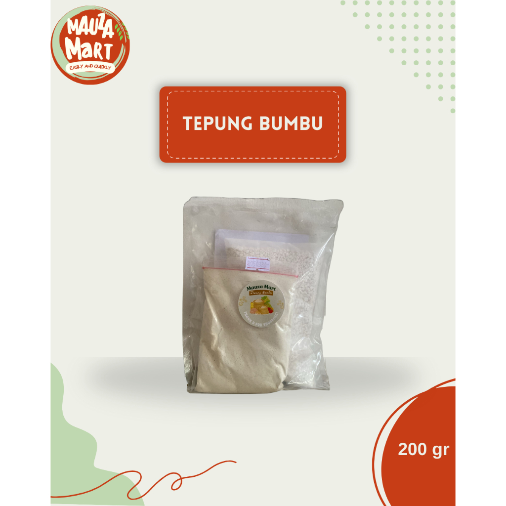

Mauza Mart + Tepung Bumbu Shihlin (Taiwan Crispy Chicken) 200 Gram