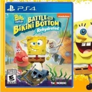 BD Ps 4 SpongeBob SquarePants : Battle for Bikini Bottom Rehydrate