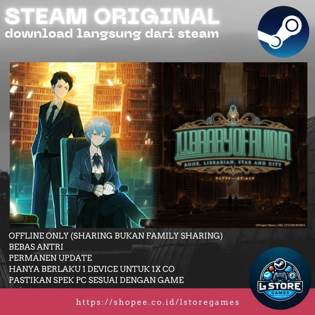 Library Of Ruina PC Sharing Original Offline