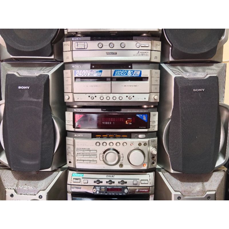 BIG COMPO SONY MHC-7770 SUPER BASS CLARITY MEWAH