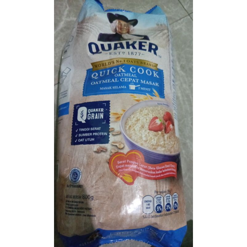 

Quaker Oatmeal 800g