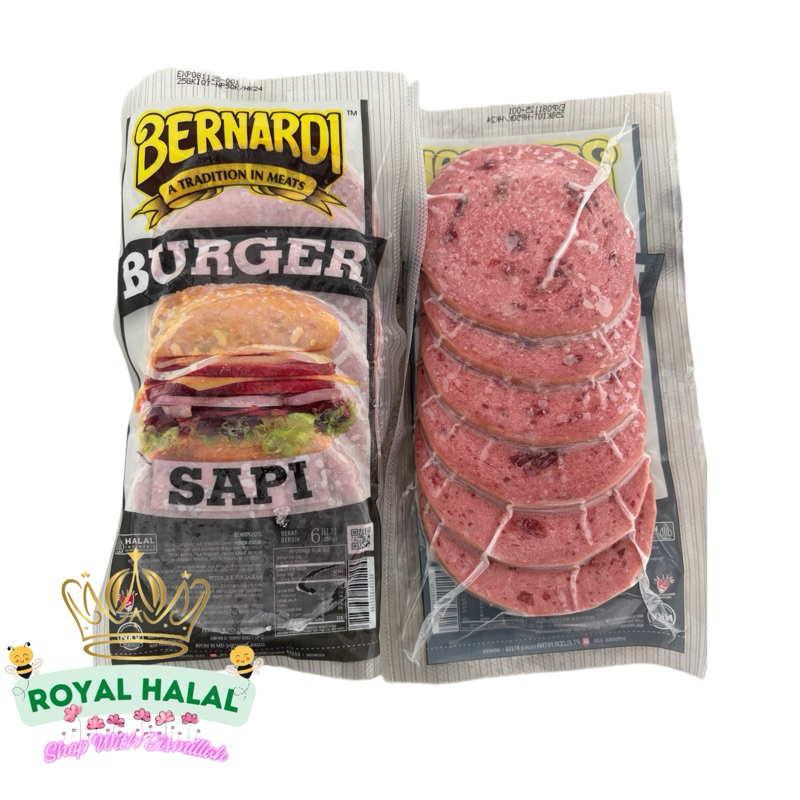 

Bernardi Burger Sapi 250gr