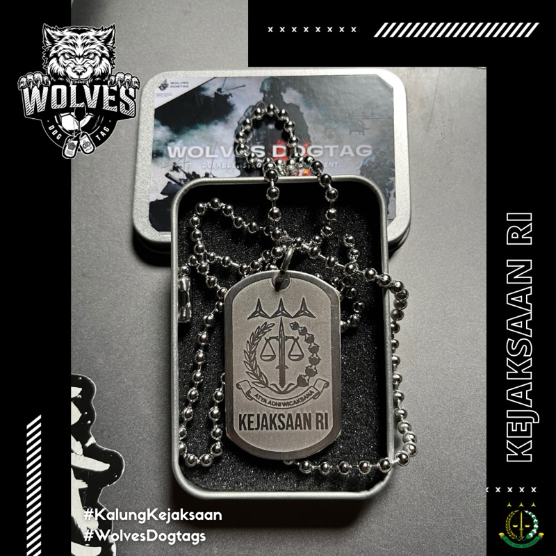 Kalung kejaksaan RI / kalung rantai pria / Kalung kejaksaan / kalung / aksesoris kejaksaan