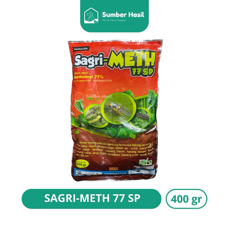 SAGRI METH 400GR PEMBASMI ULAT INSEKTISIDA SAGRI-METH 400GRAM OBAT ULAT SAGRI METH ORIGINAL