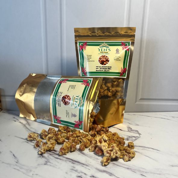 

Kacang Bawang Goreng Gurih Renyah Asin KACANG KRIBO YEN'S BAKERY