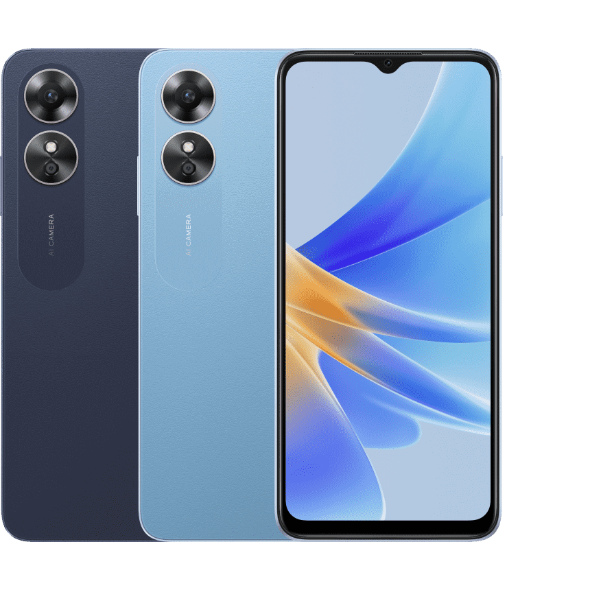 OPPO A17 (CPH2477)  Midnight Black | Lake Blue | Sunlight Orange