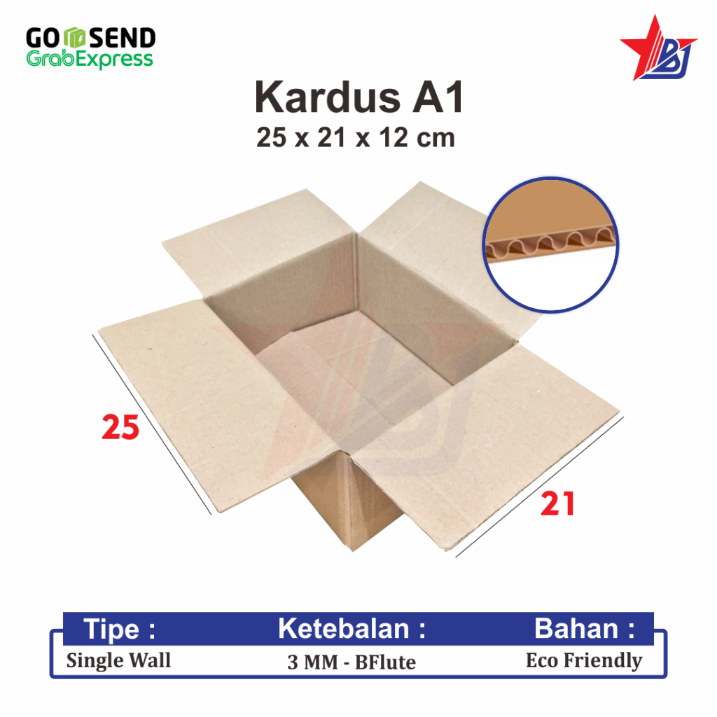 

[KHUSUS INSTANT] KARDUS | BOX | KARTON PACKING ( 25 x 21 x 12 ) POLOS