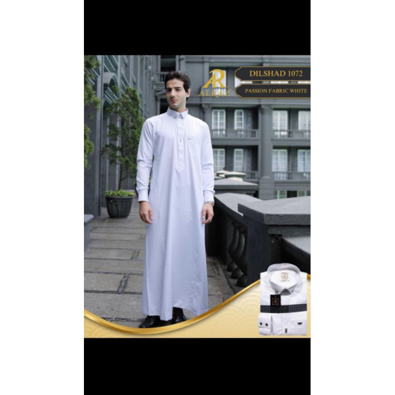 Gamis/Thobe/Jubah Al Raz Al-Raz Premium Eksklusif edisi Tahunan Original