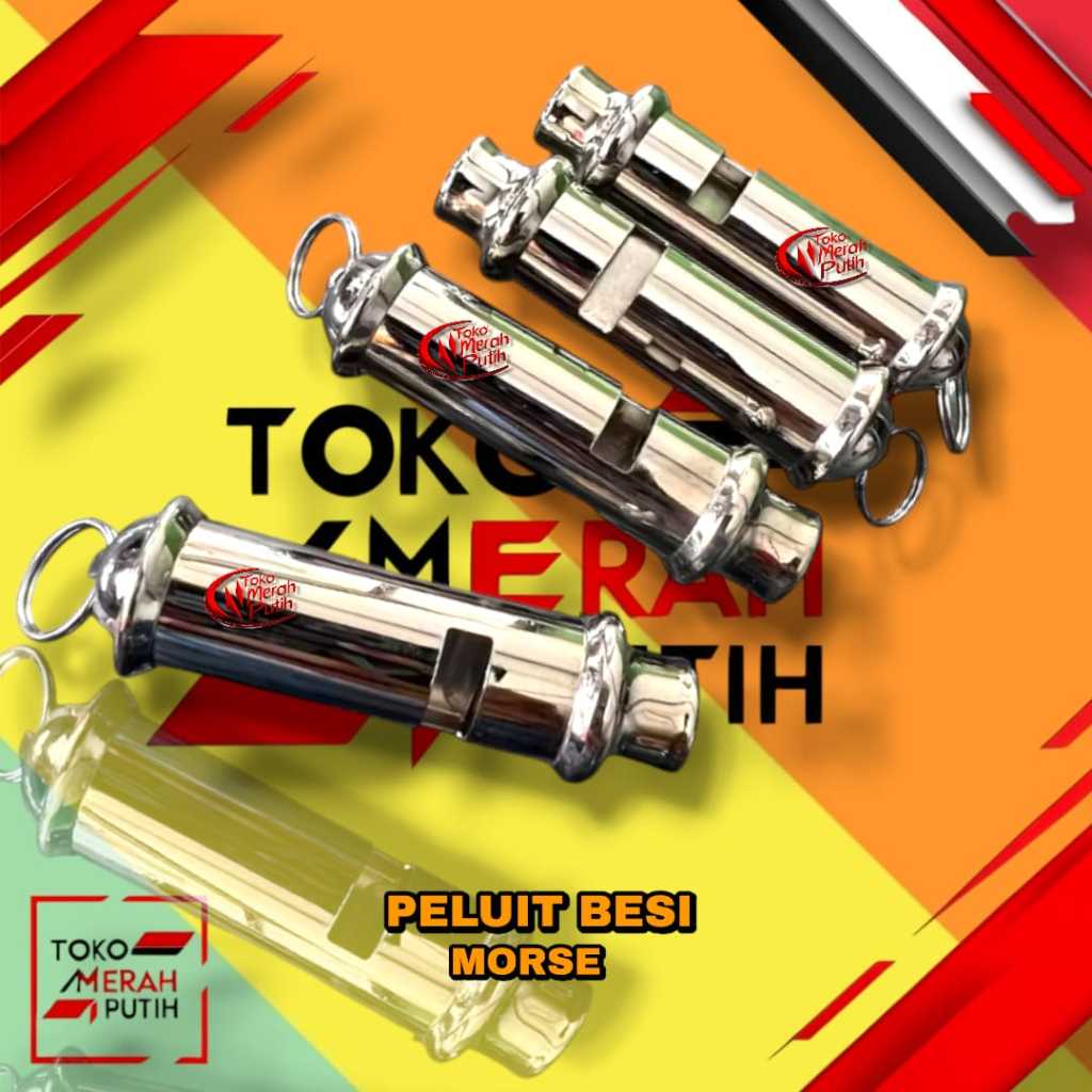 Pluit besi morse pramuka/Pluit Morse pramuka