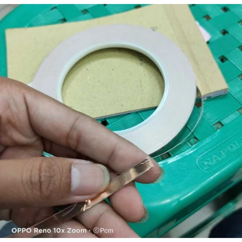 RE2891 copper foil tape lakban tembaga 5mm 0.5cm by PCM LTC GLODOK