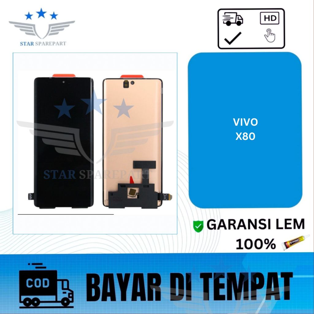 LCD TOUCHSCREEN VIVO X80