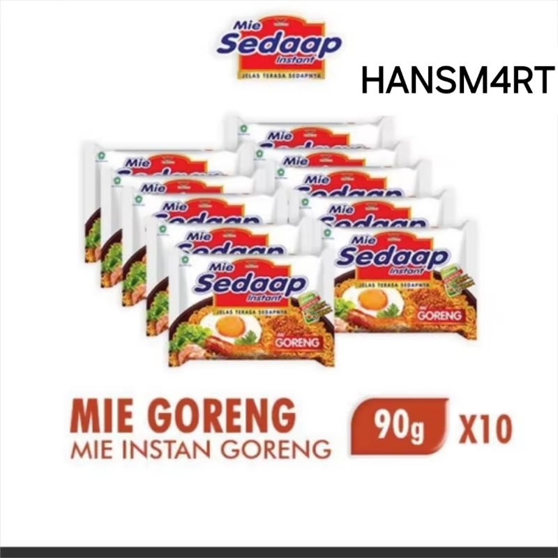 

MIE SEDAP GORENG 10 PCS Mie instan