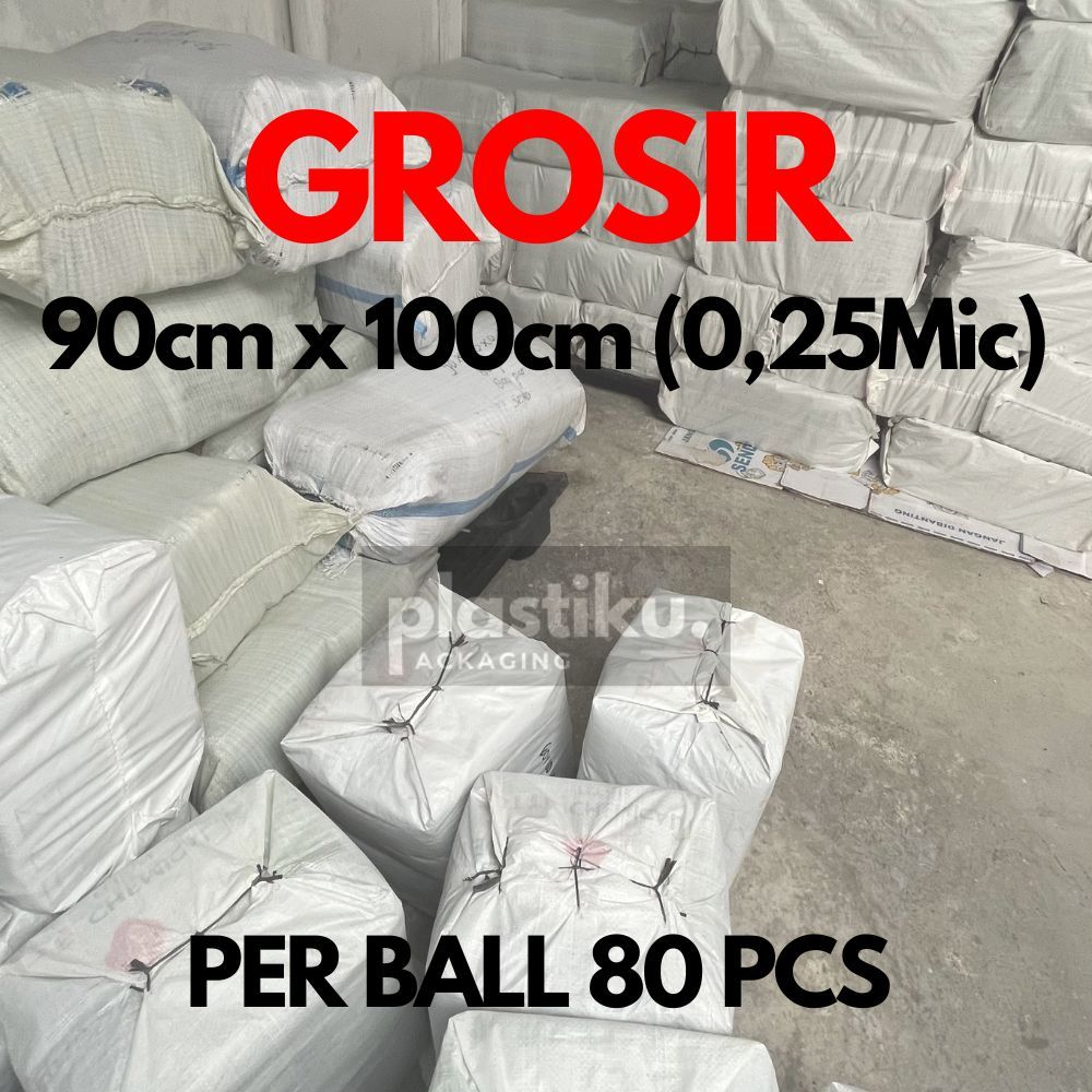 Plastik Sampah Hitam Jumbo / Kantong Sampah Besar / Plastik Packing Besar / Kantong Sampah Hitam
