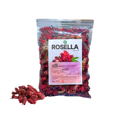 

Rosella Pesta Bunga Merah Kering Rosela Kering