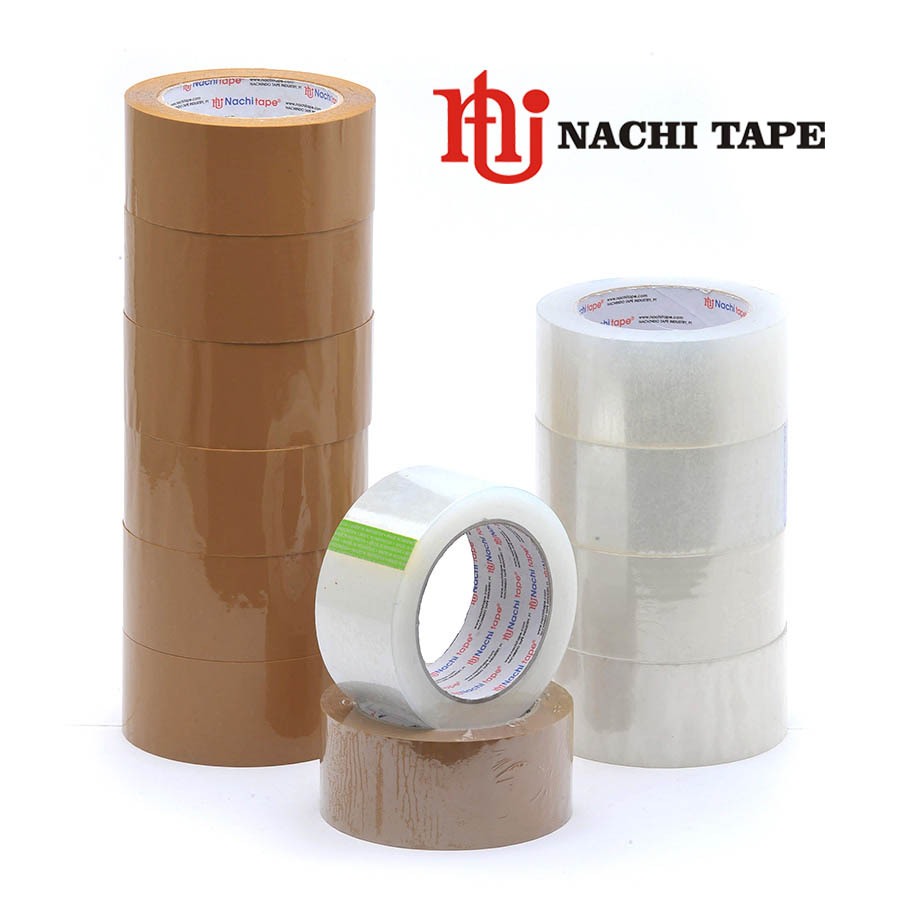 

Lakban Nachi Bening / Coklat 2" 48mm 100yard
