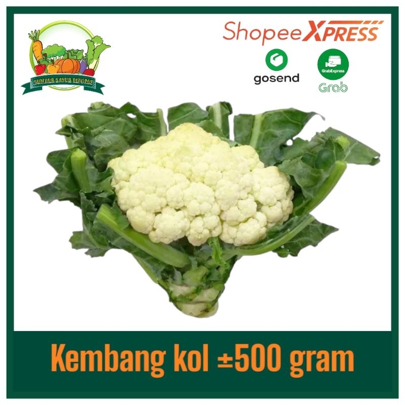 

Kembang kol segar ± 500 gram - KIRIM INSTAN