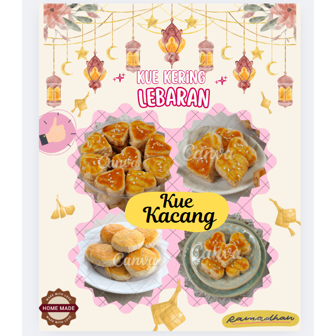 

KUE KACANG HOME MADE BISA UKURAN 600ML