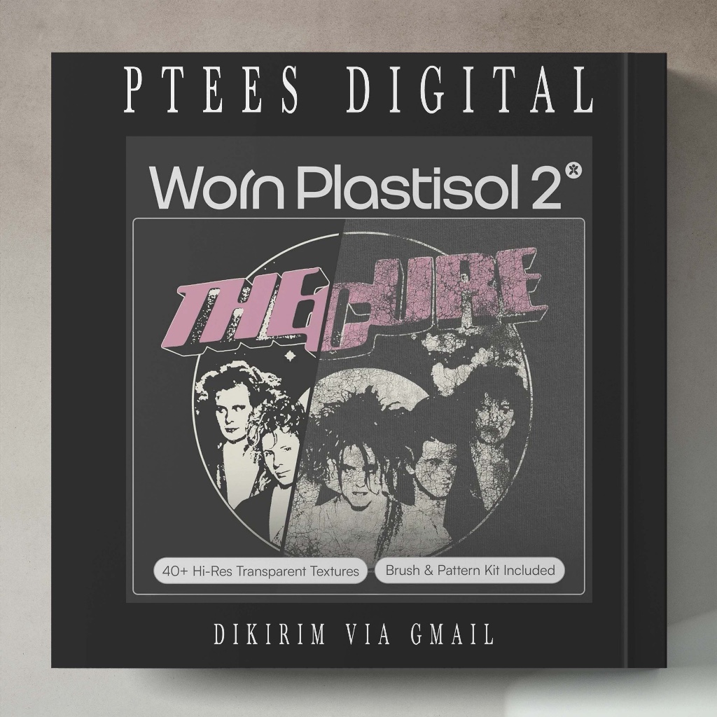 PD0775 - Doron Studios - Worn Plastisol Texture Kit 02 - PNG