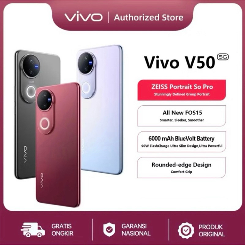 (New Arrival) VIVO V50 5G RAM (12/256)GB - GARANSI RESMI VIVO