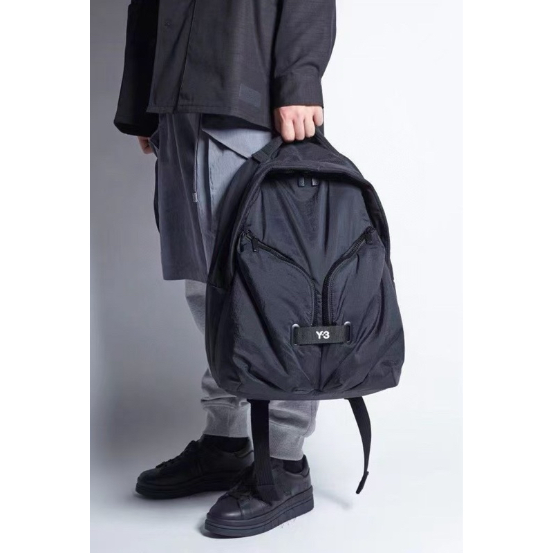ORIGINAL Y-3 Men's Y-3 TECH BP Backpack/Backpack Black H63104-0001-0001, Black