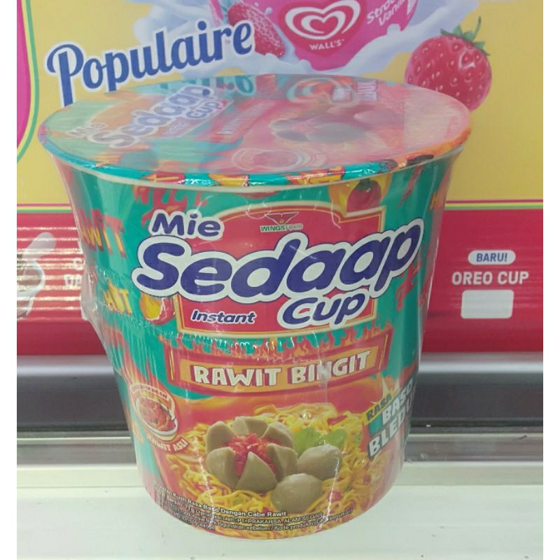

MIE SEDAAP CUP KUAH DAN GORENG 75G/77G/81G