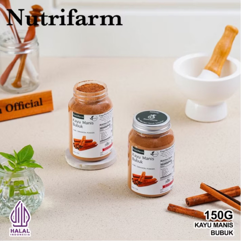 

HF BUBUK REMPAH KAYU MANIS 150 GR PREMIUM CINNAMON POWDER