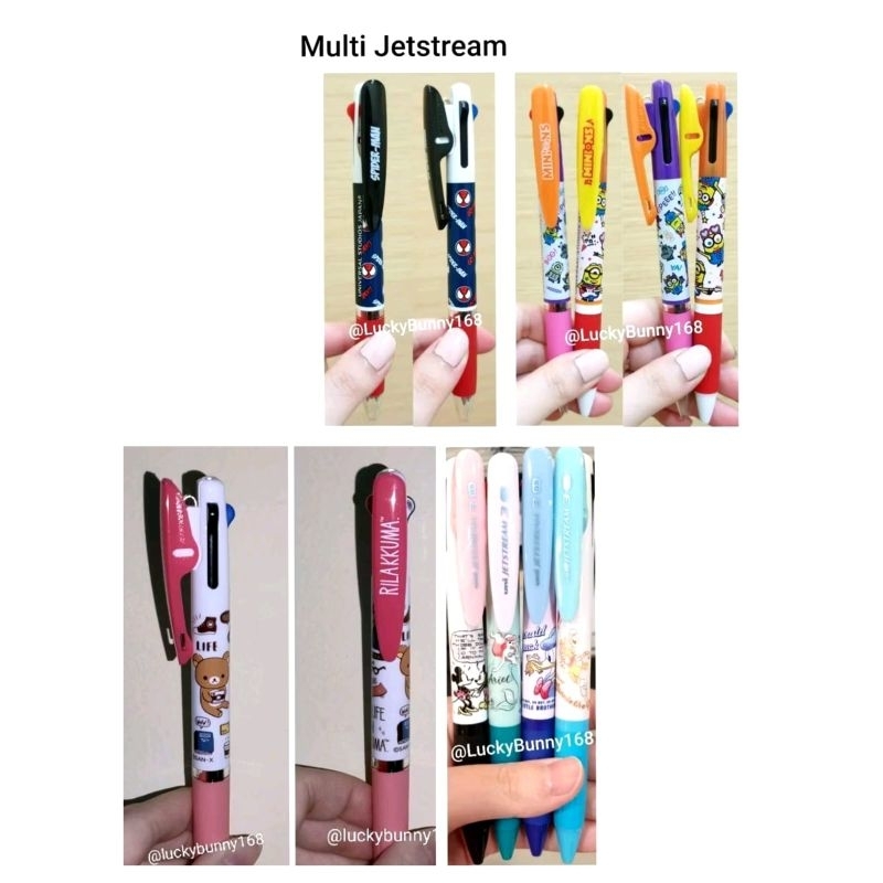 

pulpen uni jetstream multi disney mickey minnie donald pooh princess ariel mermaid minions papoy bob uni jetstream disney pen marvel spiderman spider man pen minions stuart bob kevin despicable me pen jepang pen japan limited edition pen bagus high class